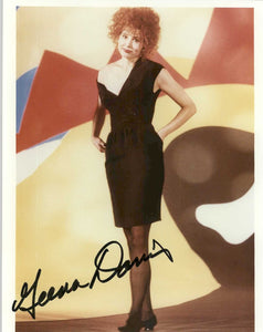 Geena Davis Signed Autographed Glossy 8x10 Photo - COA Matching Holograms