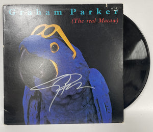 Graham Parker Signed Autographed "The Real Macaw" Record Album - COA Matching Holograms