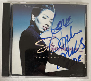 Stephanie Mills Signed Autographed "Something Real" Music CD - COA Matching Holograms