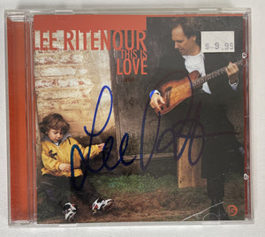 Lee Ritenour Signed Autographed "This is Love" Music CD - COA Matching Holograms