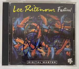 Lee Ritenour Signed Autographed "Festival" Music CD - COA Matching Holograms