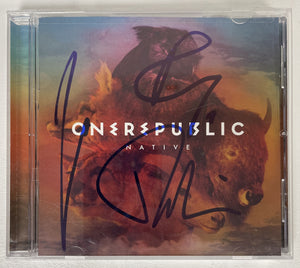 One Republic Band Signed Autographed "Native" Music CD - COA Matching Holograms
