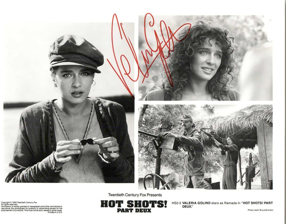 Valeria Golino Signed Autographed 