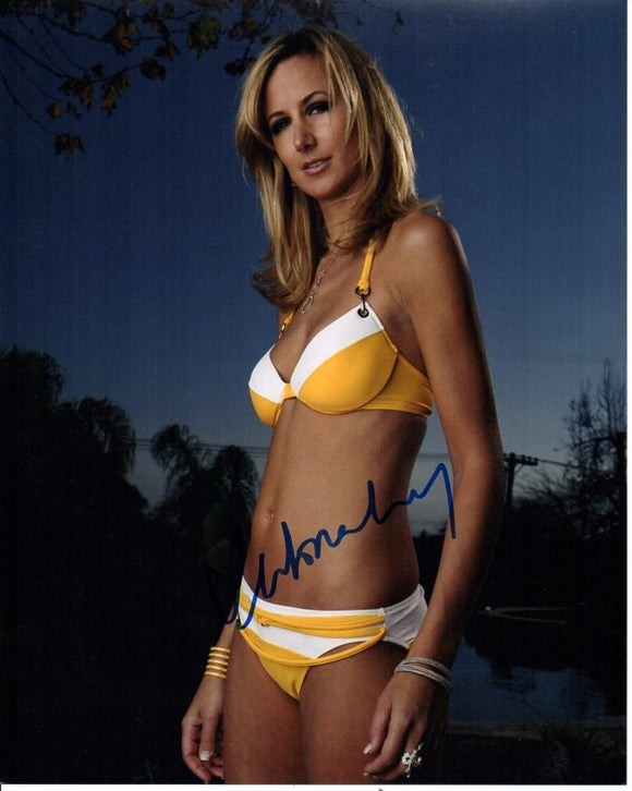 Lady Victoria Hervey Signed Autographed Glossy 8x10 Photo - COA Matching Holograms