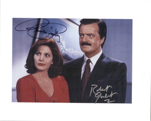 Robert Goulet & Priscilla Presley Signed Autographed "Naked Gun" Glossy 8x10 Photo - COA Matching Holograms