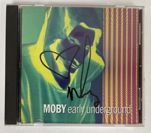 Moby Signed Autographed "Early Underground" Music CD - COA Matching Holograms