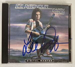 Lee Ritenour Signed Autographed "Earth Run" Music CD - COA Matching Holograms