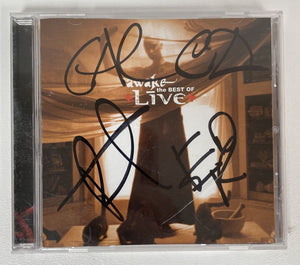 Live Band Ed Kowalczyk +3 Signed Autographed "Awake the Best of Live" Music CD - COA Matching Holograms