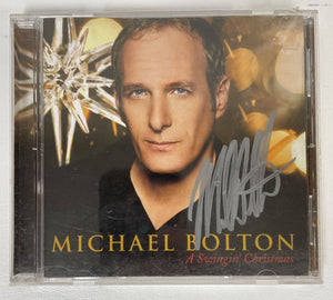 Michael Bolton Signed Autographed "A Swingin' Christmas" Music CD - COA Matching Holograms