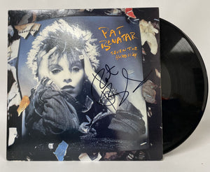 Pat Benatar Signed Autographed "Seven the Hard Way" Record Album - COA Matching Holograms