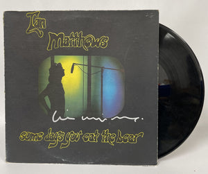 Ian Matthews Signed Autographed "Some Days You Eat the Bear" Record Album - COA Matching Holograms