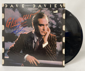 Dave Davies Signed Autographed "Glamour" Record Album - COA Matching Holograms