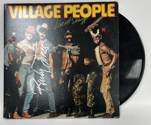 Randy Jones Signed Autographed "Village People" Record Album - COA Matching Holograms