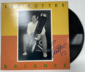 Leo Kottke Signed Autographed "Balance" Record Album - COA Matching Holograms