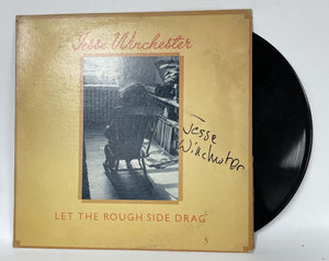 Jesse Winchester Signed Autographed "Let the Rough Side Drag" Record Album - COA Matching Holograms