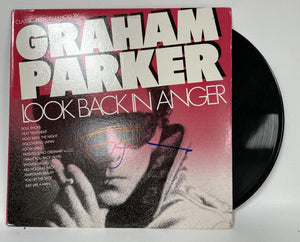 Graham Parker Signed Autographed "Look Back in Anger" Record Album - COA Matching Holograms