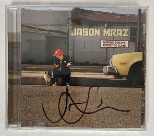 Jason Mraz Signed Autographed "Waiting for My Rocket to Come" Music CD - COA Matching Holograms