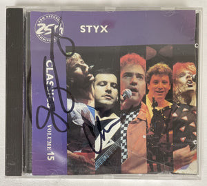 James Young & Chuck Panozzo Signed Autographed "Styx" Music CD - COA Matching Holograms