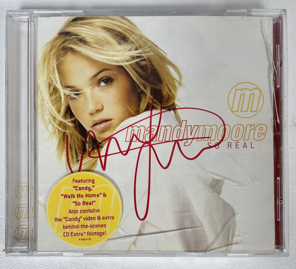 Mandy Moore Signed Autographed 