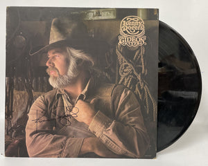 Kenny Rogers Signed Autographed "Gideon" Record Album - COA Matching Holograms