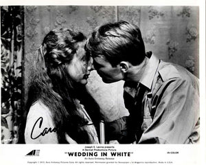 Carole Kane Signed Autographed "Wedding in White" Glossy 8x10 Photo - COA Matching Holograms