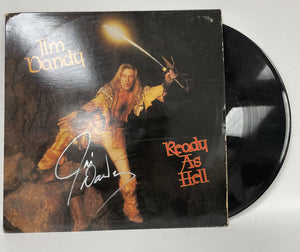 Jim Dandy Signed Autographed "Ready as Hell" Record Album - COA Matching Holograms