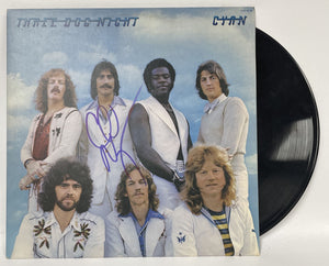 Chuck Negron Signed Autographed "Three Dog Night" Cyan Record Album - COA Matching Holograms