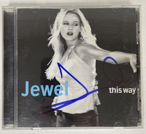 Jewel Signed Autographed "This Way" Music CD - COA Matching Holograms