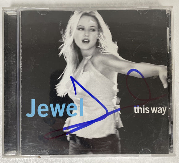 Jewel Signed Autographed 