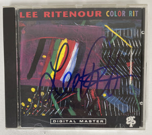 Lee Ritenour Signed Autographed "Color Rit" Music CD - COA Matching Holograms