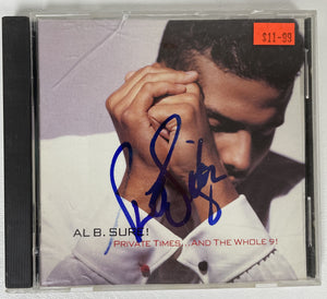 Al B. Sure Signed Autographed "Private Times... and the Whole 9" Music CD - COA Matching Holograms