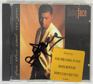Babyface Signed Autographed "For the Cool in You" Music CD - COA Matching Holograms