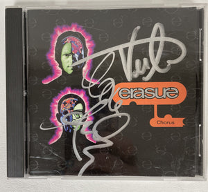 Andy Bell & Vince Clarke Signed Autographed "Erasure" Music CD - COA Matching Holograms