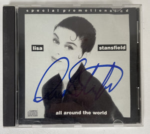 Lisa Stansfield Signed Autographed "All Around the World" Music CD - COA Matching Holograms
