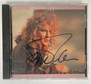Bette Midler Signed Autographed "Some People's Lives" Music CD - COA Matching Holograms