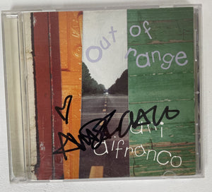 Ani DiFranco Signed Autographed "Out of Range" Music CD - COA Matching Holograms