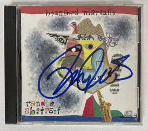 Branford Marsalis Signed Autographed "Random Abstract" Music CD - COA Matching Holograms