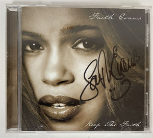 Faith Evans Signed Autographed "Keep the Faith" Music CD - COA Matching Holograms