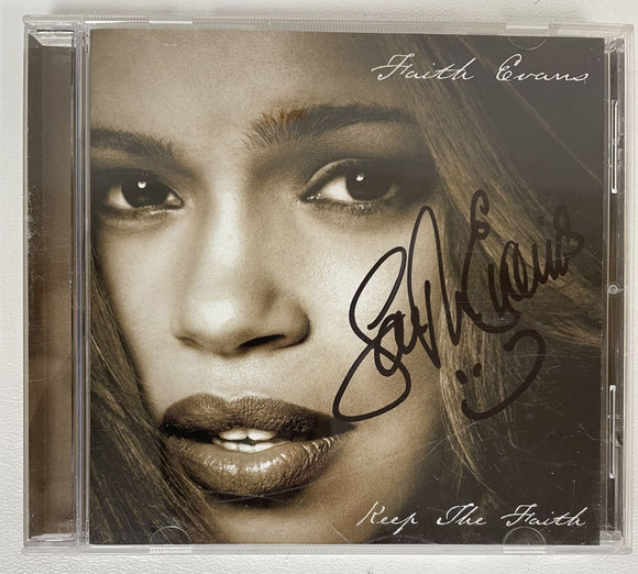 Faith Evans Signed Autographed 