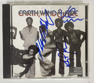 Earth, Wind & Fire Band Signed Autographed "That's the Way of the World" Music CD - COA Matching Holograms