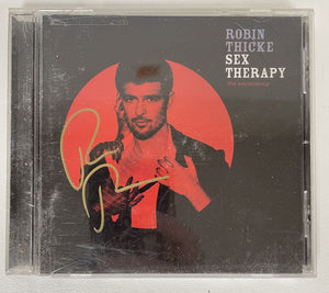 Robin Thicke Signed Autographed "Sex Therapy" Music CD - COA Matching Holograms