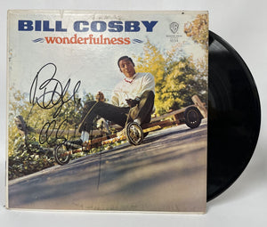 Bill Cosby Signed Autographed "Wonderfulness" Comedy Record Album - COA Matching Holograms