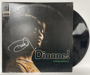 Dionne Warwick Signed Autographed "Dionne!" Record Album - COA Matching Holograms