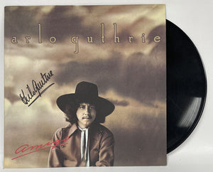 Arlo Guthrie Signed Autographed "Amigo" Record Album - COA Matching Holograms