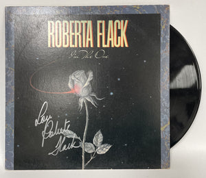 Roberta Flack Signed Autographed "I'm The One" Record Album - COA Matching Holograms