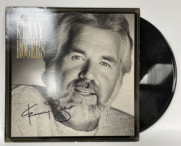 Kenny Rogers Signed Autographed 