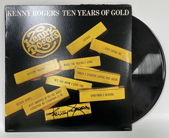 Kenny Rogers Signed Autographed 