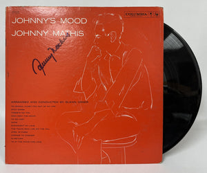 Johnny Mathis Signed Autographed "Johnny's Mood" Record Album - COA Matching Holograms