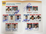 2006 Arizona Fall League Program Signed Autographed My Many - Troy Tulowitzki, Jacoby Ellsbury, JA Happ - COA Matching Holograms