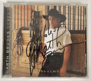 Garth Brooks Signed Autographed "Sevens" Music CD - COA Matching Holograms